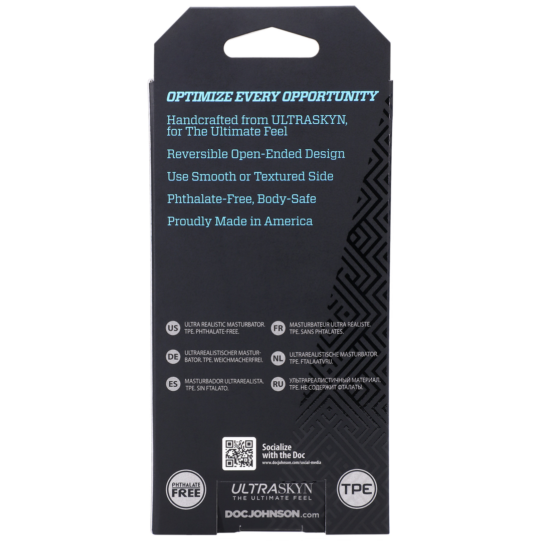 Rollerball - Omkeerbare ULTRASKYN Masturbator - Afbeelding 3