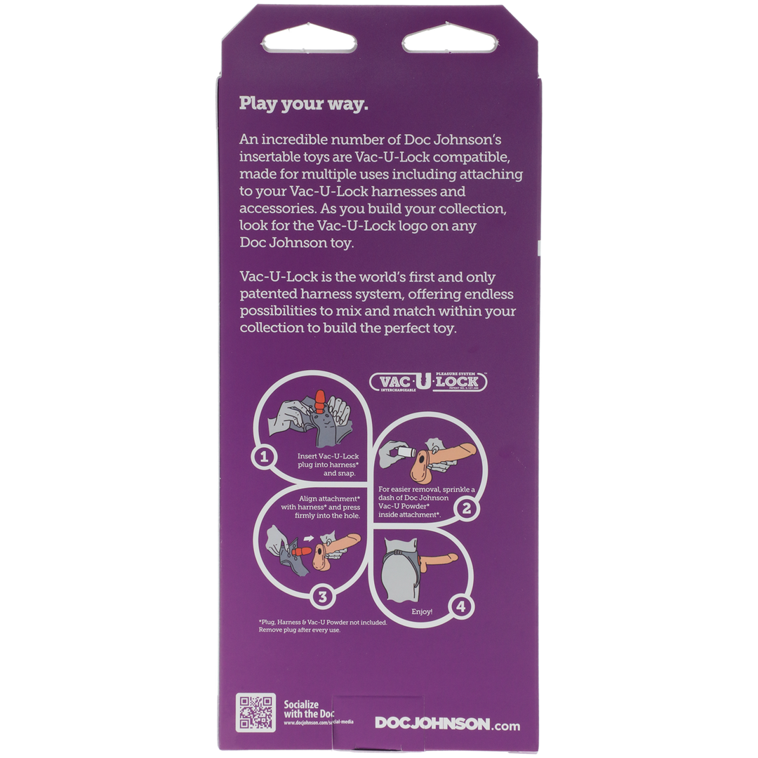 UR3 Cock - 6 / 16 cm - Bruin - Afbeelding 3