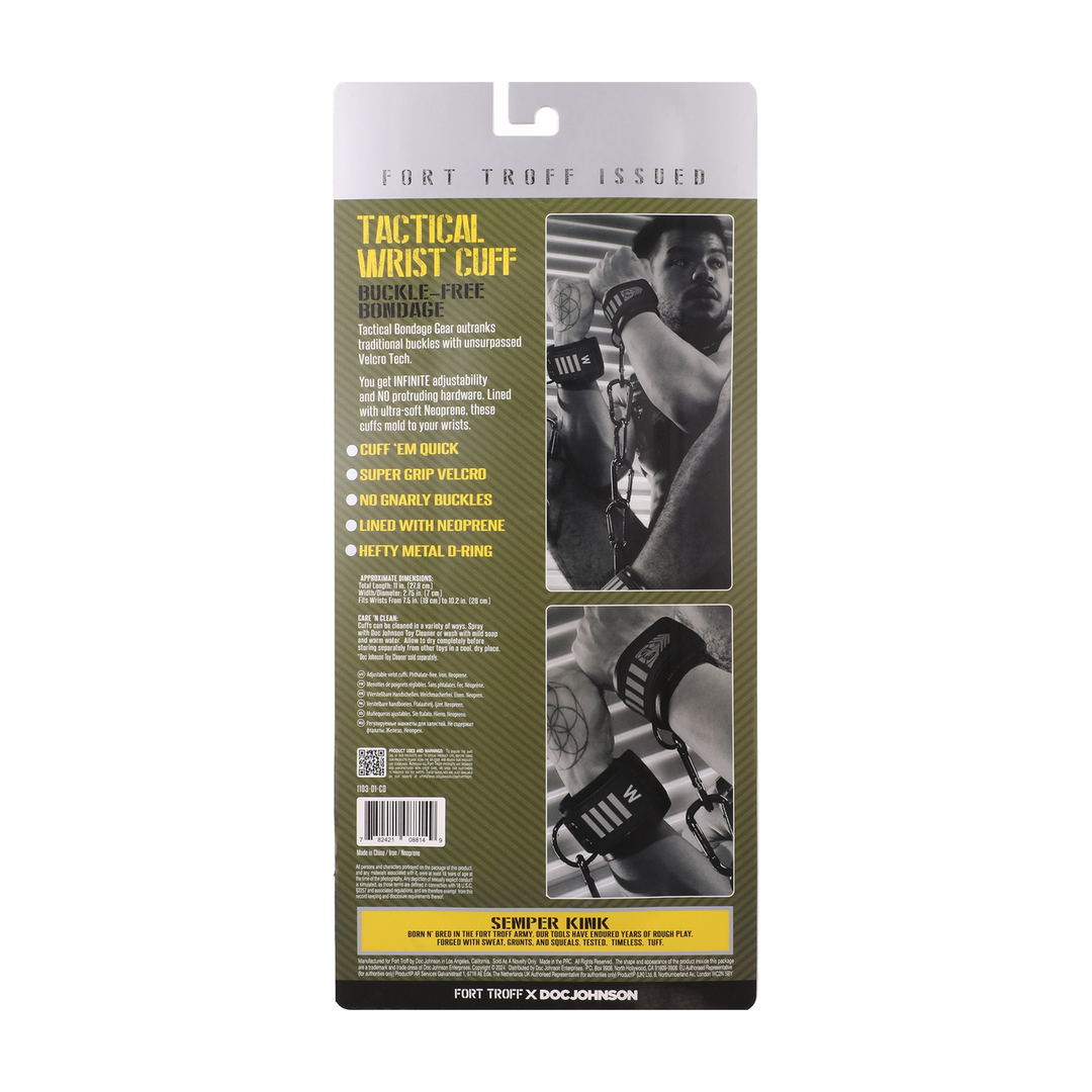 Tactische Polsboeien - Zwart/Groen - Afbeelding 3