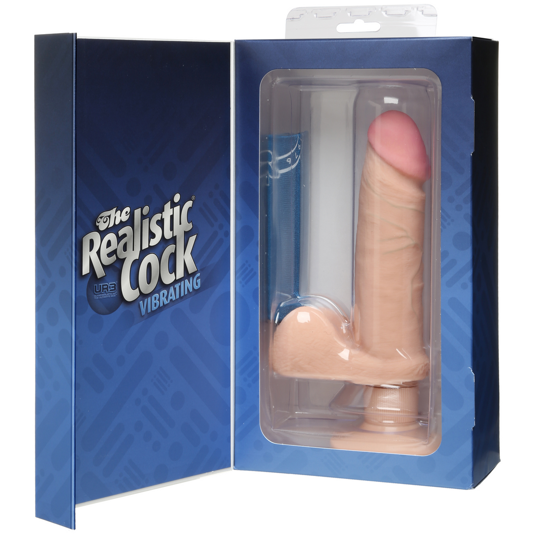 Vibrerende Dildo met Ballen - 6 / 15 cm - Afbeelding 3