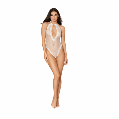 Teddy Diamond - One Size - Wit