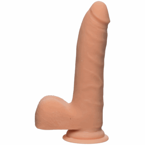 D Slim - Realistic ULTRASKYN Dildo met Ballen - 7 / 18 cm