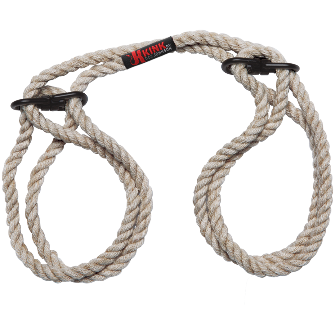 Beperk - 6mm hennep pols- of enkelbanden - Natuurlijk