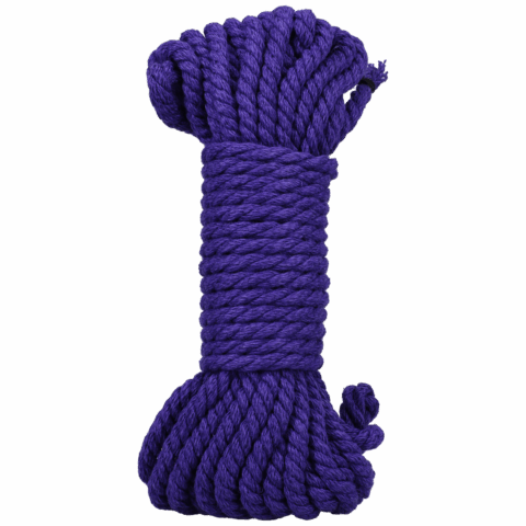 Bind and Tie - 6 mm Hennep Bondage Touw - 30 ft - Violet