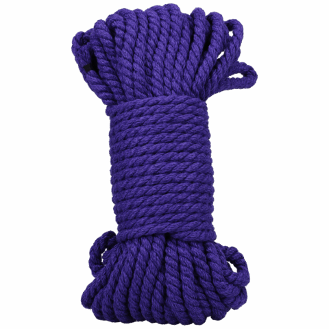 Bind and Tie - 6 mm Hennep Bondage Touw - 50 ft - Violet