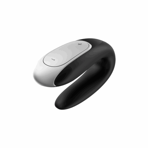 Dubbel Plezier - Partner Vibrator - Zwart