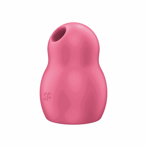 Pro to Go 1 - Double Air Pulse Vibrator - Rood