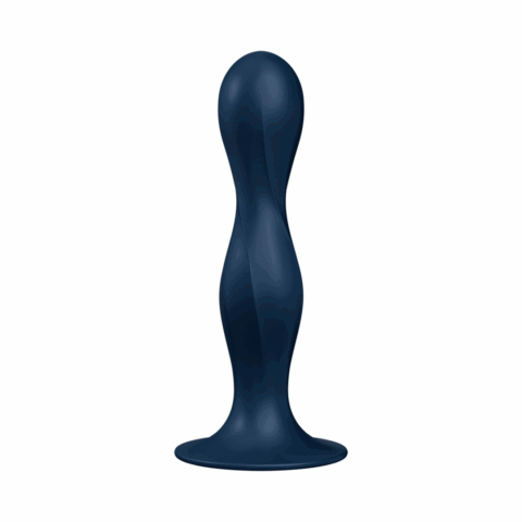 Double Ball-R - Gewichte Dildo - Donkerblauw