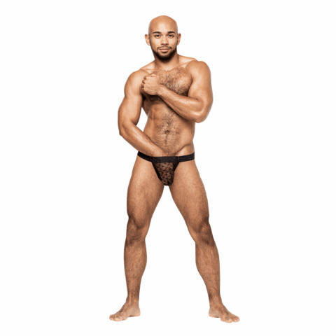 Micro Thong V - S/M - Zwart