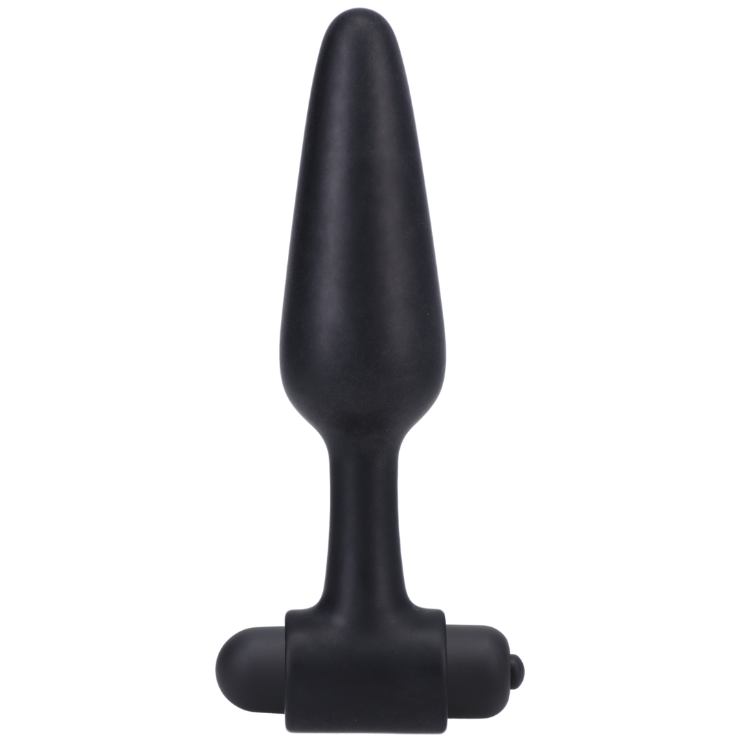 Vibrerende Butt Plug - 5 / 12 cm - Zwart
