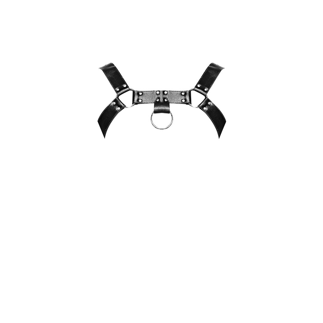 Ram - Imitatie Leer Harnas - One Size - Zwart - Afbeelding 3