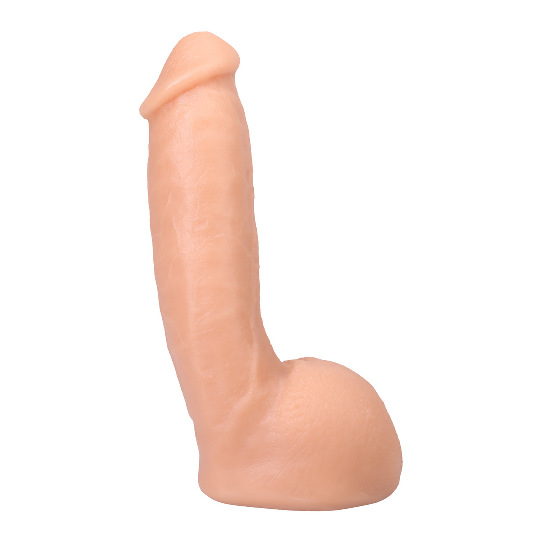 Girthmasterr - Realistisch ULTRASKYN Dildo - 8.5 / 23 cm - Vanilla - Afbeelding 3