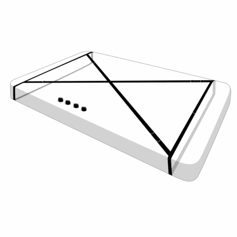 Interlace - Top en Bottom Bed Binding Set