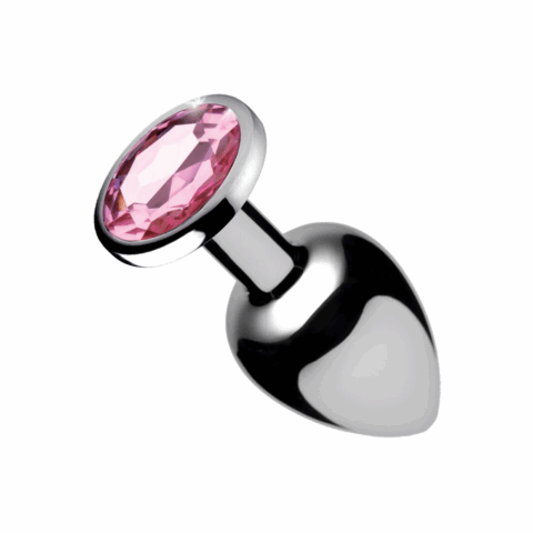 Roze Edelsteen - Butt Plug - Klein