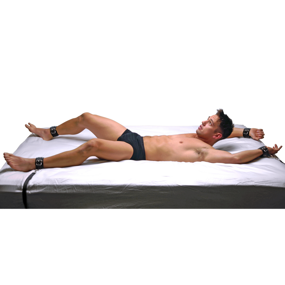 Lederen Bedbeperkingsset - Afbeelding 3