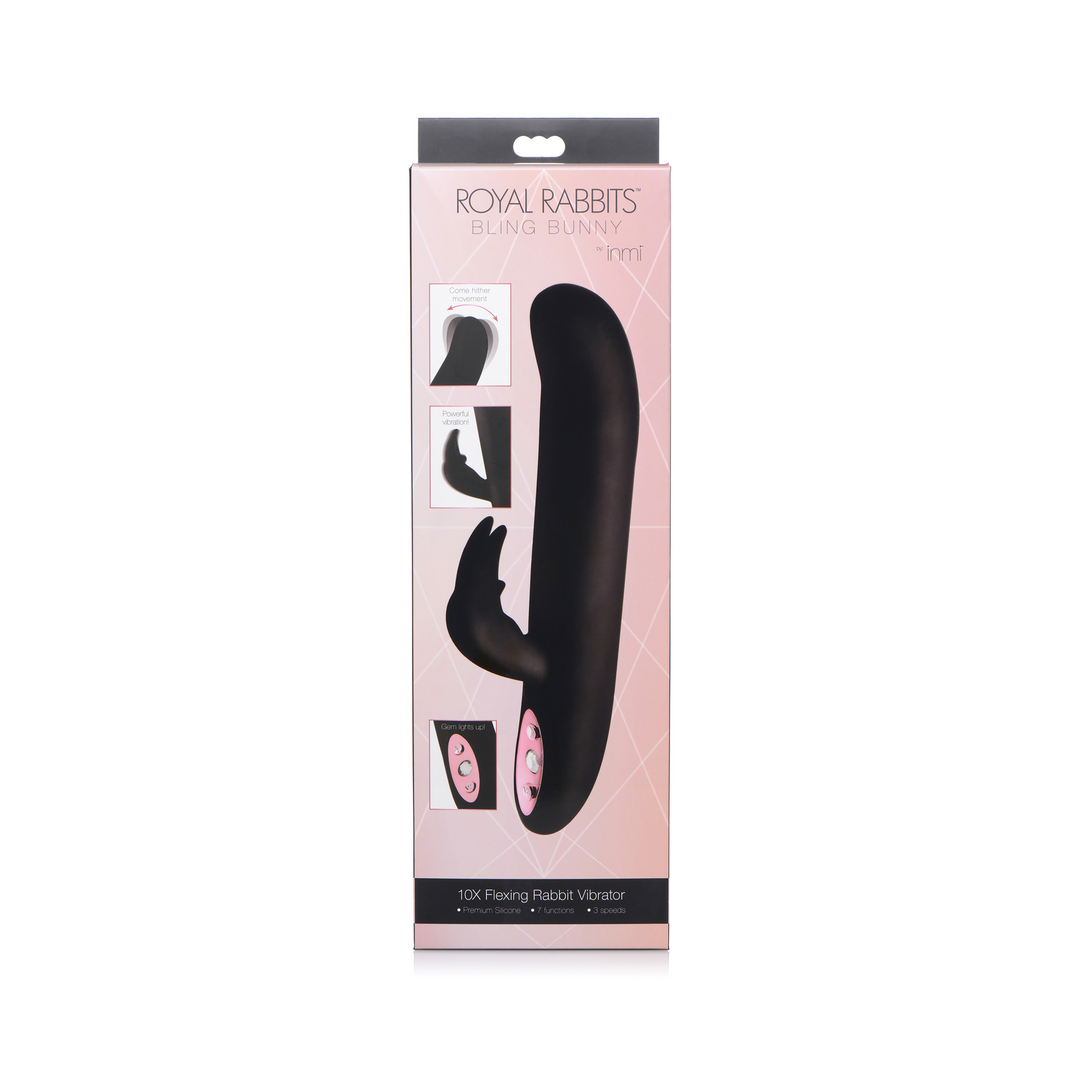 Royal Rabbits Bling Bunny - Flexibele Konijnen Vibrator - Afbeelding 3