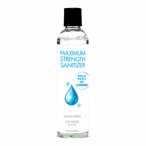 Maximale Kracht Sanitizer voor Handen en Speelgoed - 8 fl oz / 236 ml