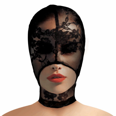 Lace Seduction - Kanten Bondage Masker