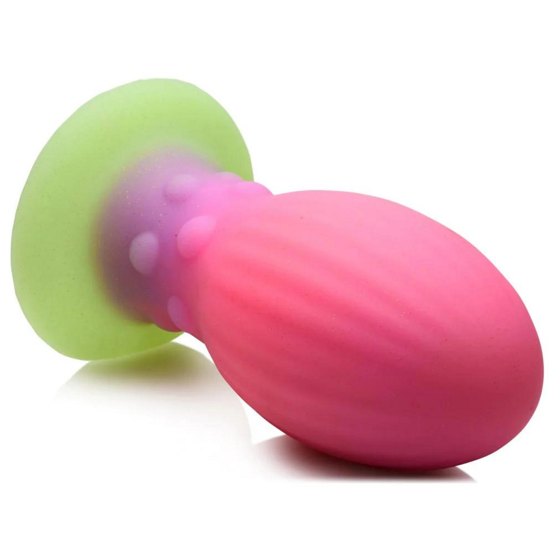 Xeno Egg - Glow in the Dark - Siliconen Ei - XL - Roze - Afbeelding 3