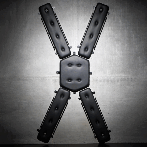 Masters St. Andrew's Cross - Zwart