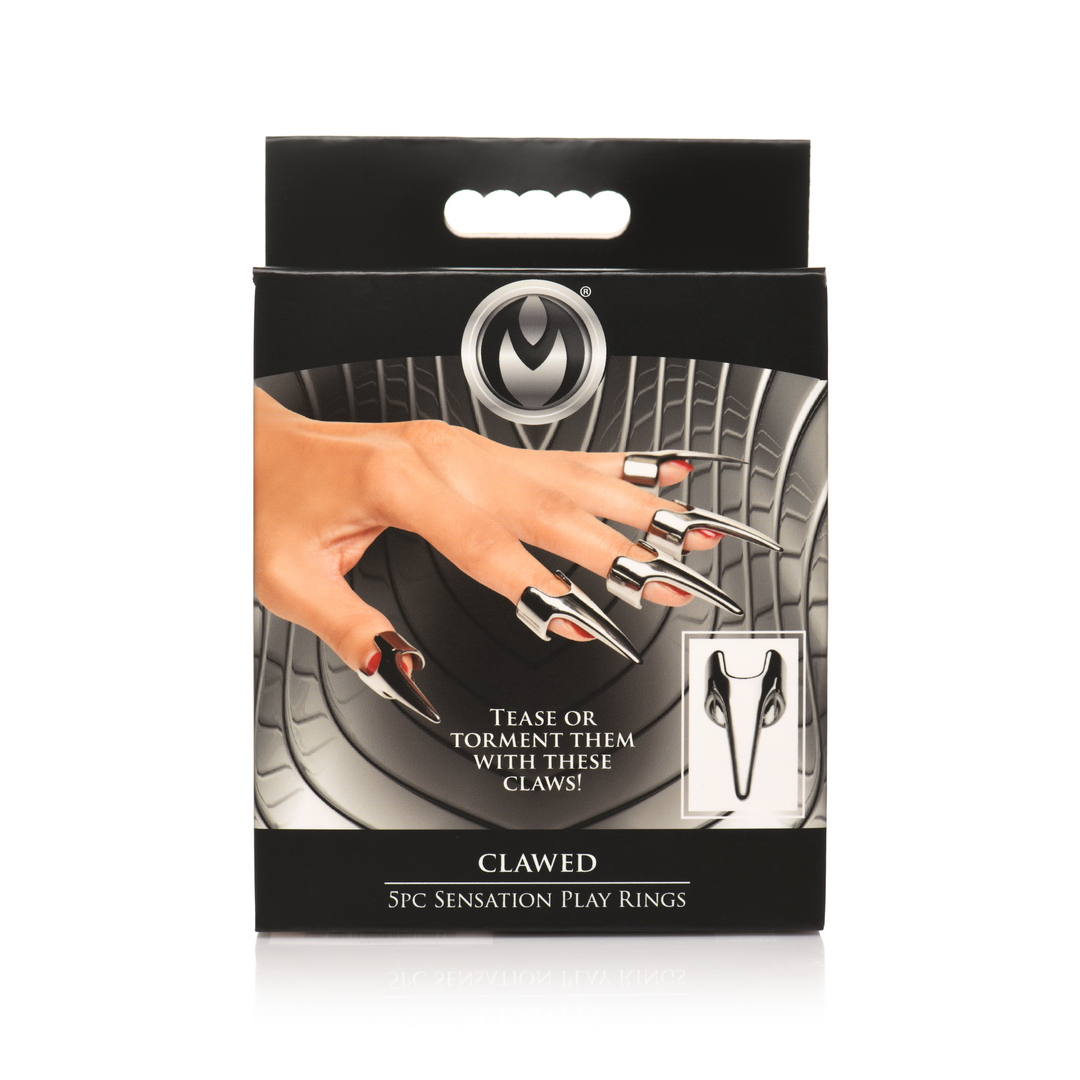 Clawed - Sensation Play Ringen - 5 Stuks - Afbeelding 3