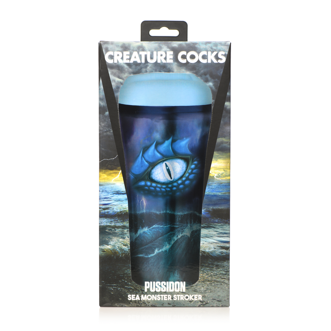 Pussidon - Zeemonster Stroker - Blauw - Afbeelding 3