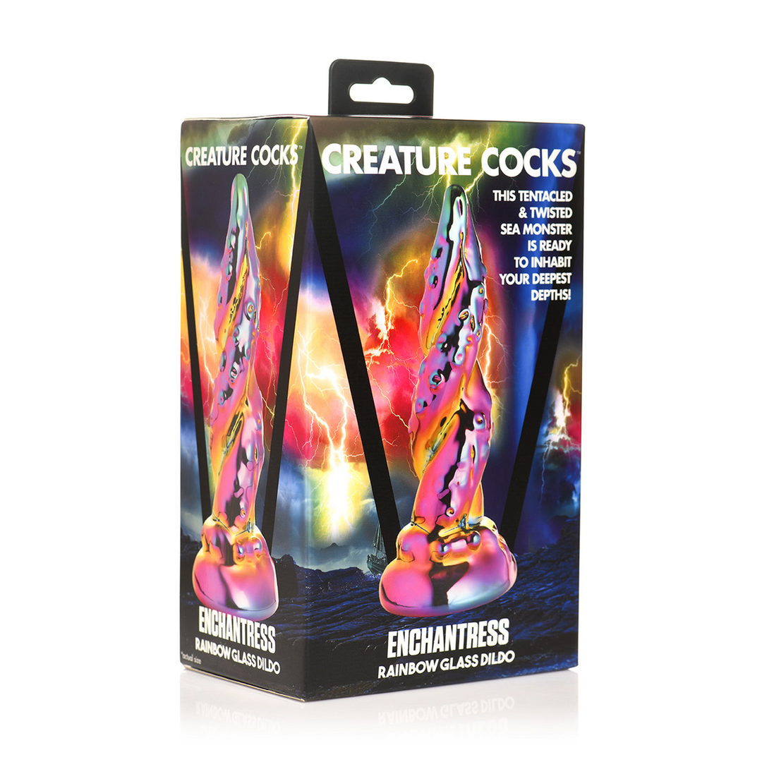 Enchantress - Rainbow Glass Dildo - Afbeelding 3