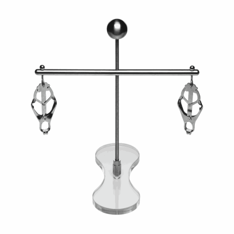 Tower of Pain - Tepelknijpers - Zilver