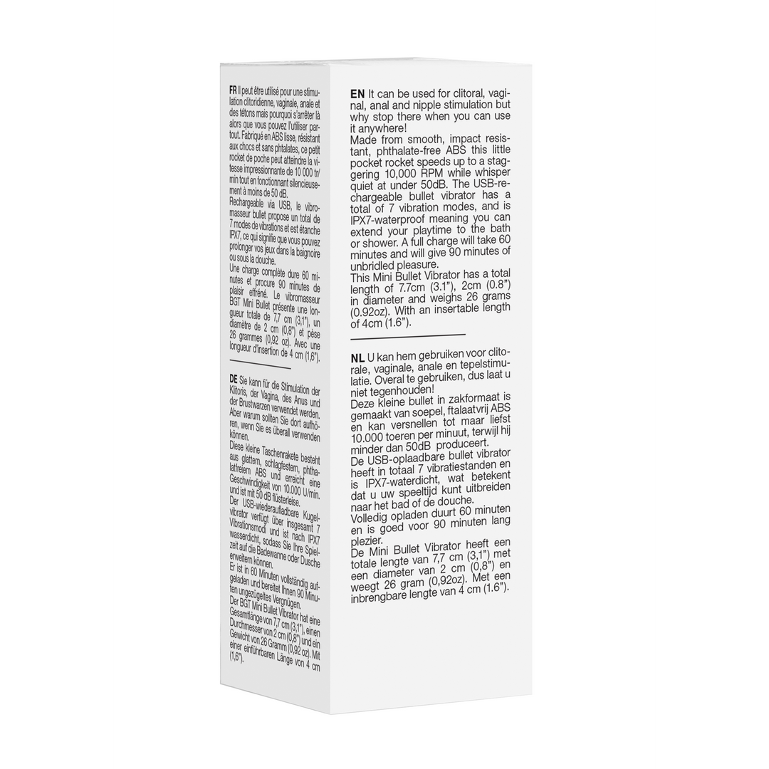 10 Speed Oplaadbare Bullet - Roze - Afbeelding 3