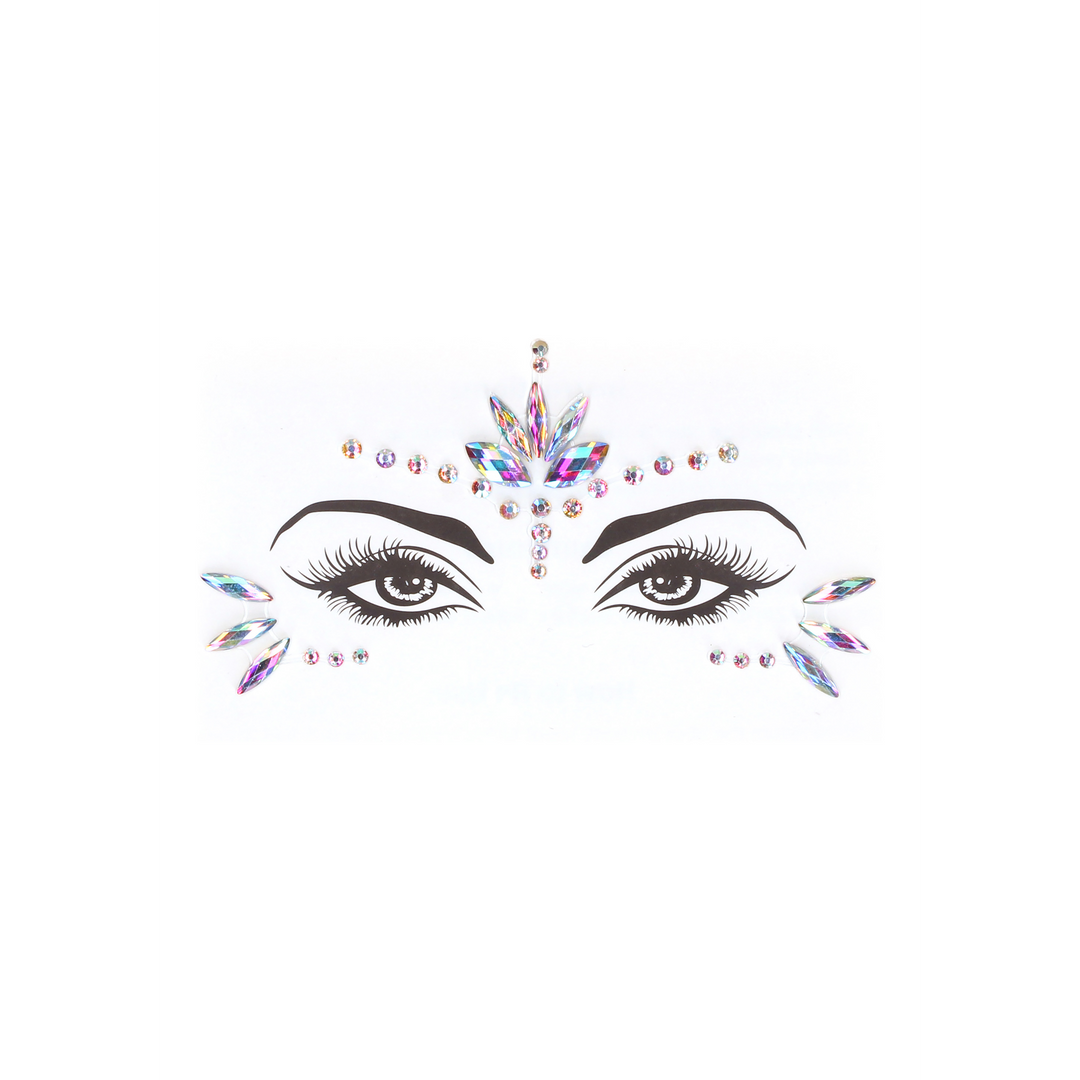 Sprankelende Oogcontact Bling Sticker