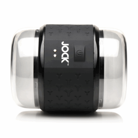 Vibrerende Dubbele Stroker - Zwart