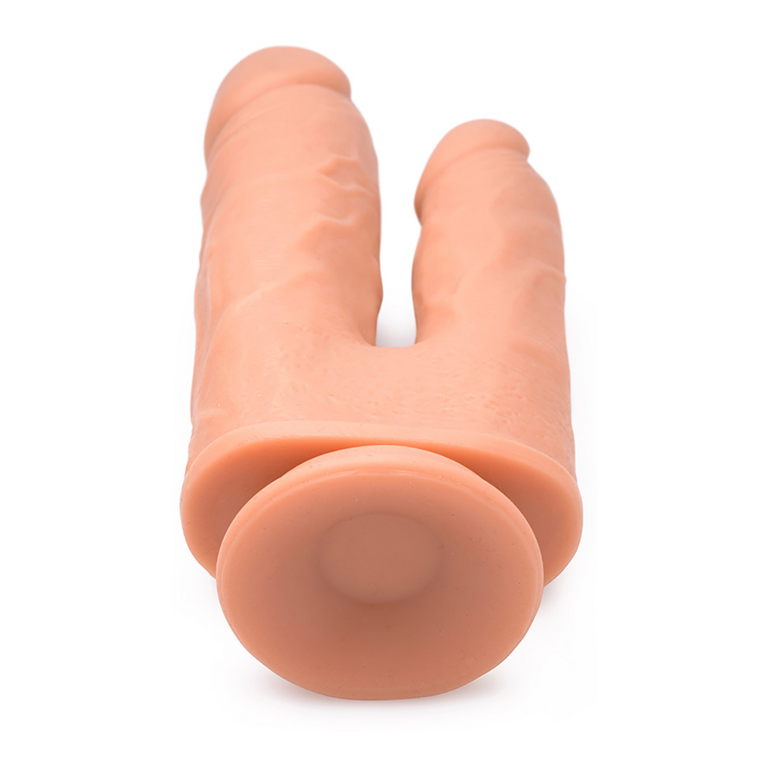 Double Shot Liquid Silicone Double Penetration Dildo - 8 / 20,5 cm - Afbeelding 3