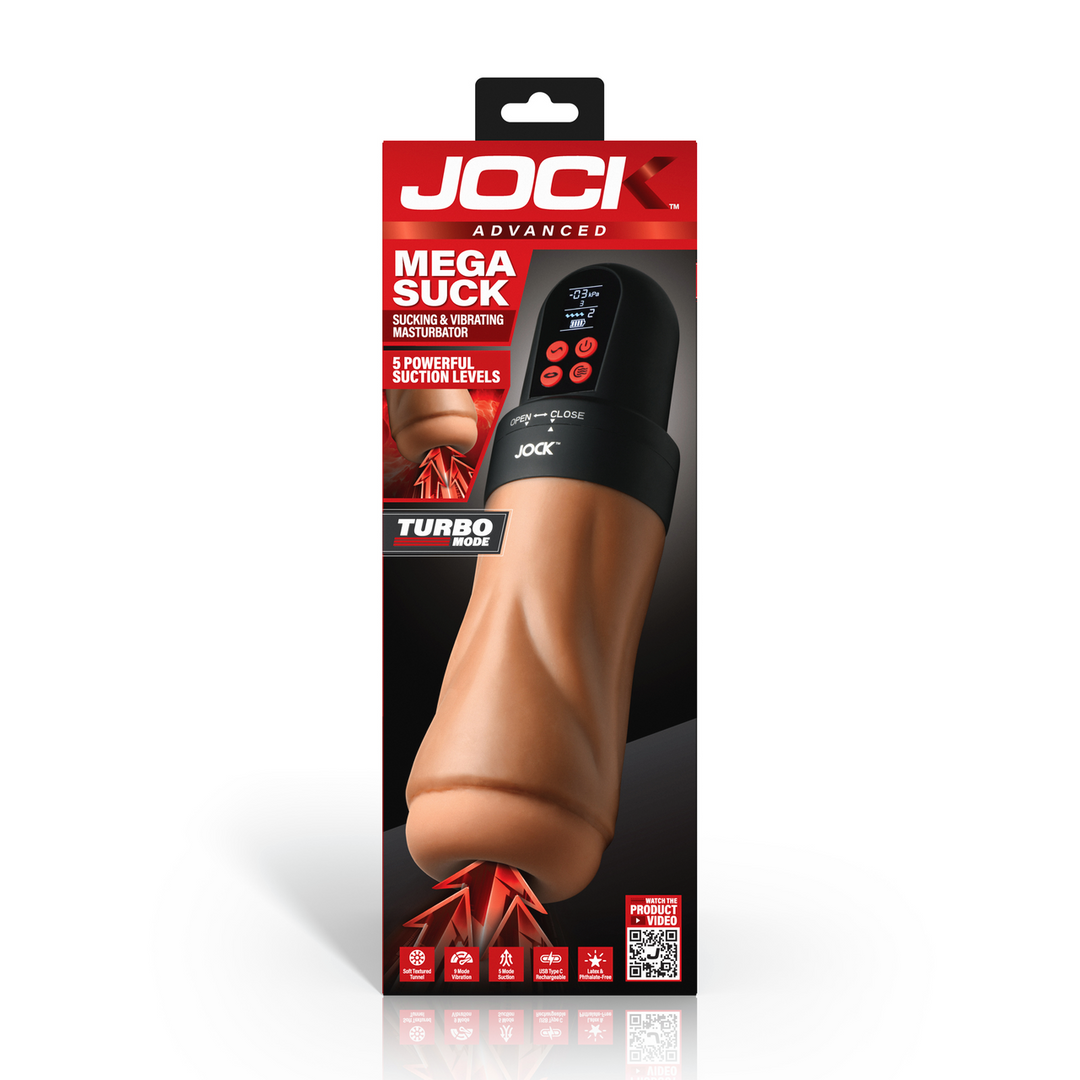 Mega Suck - Zuig- en Vibrerende Masturbator - Afbeelding 3