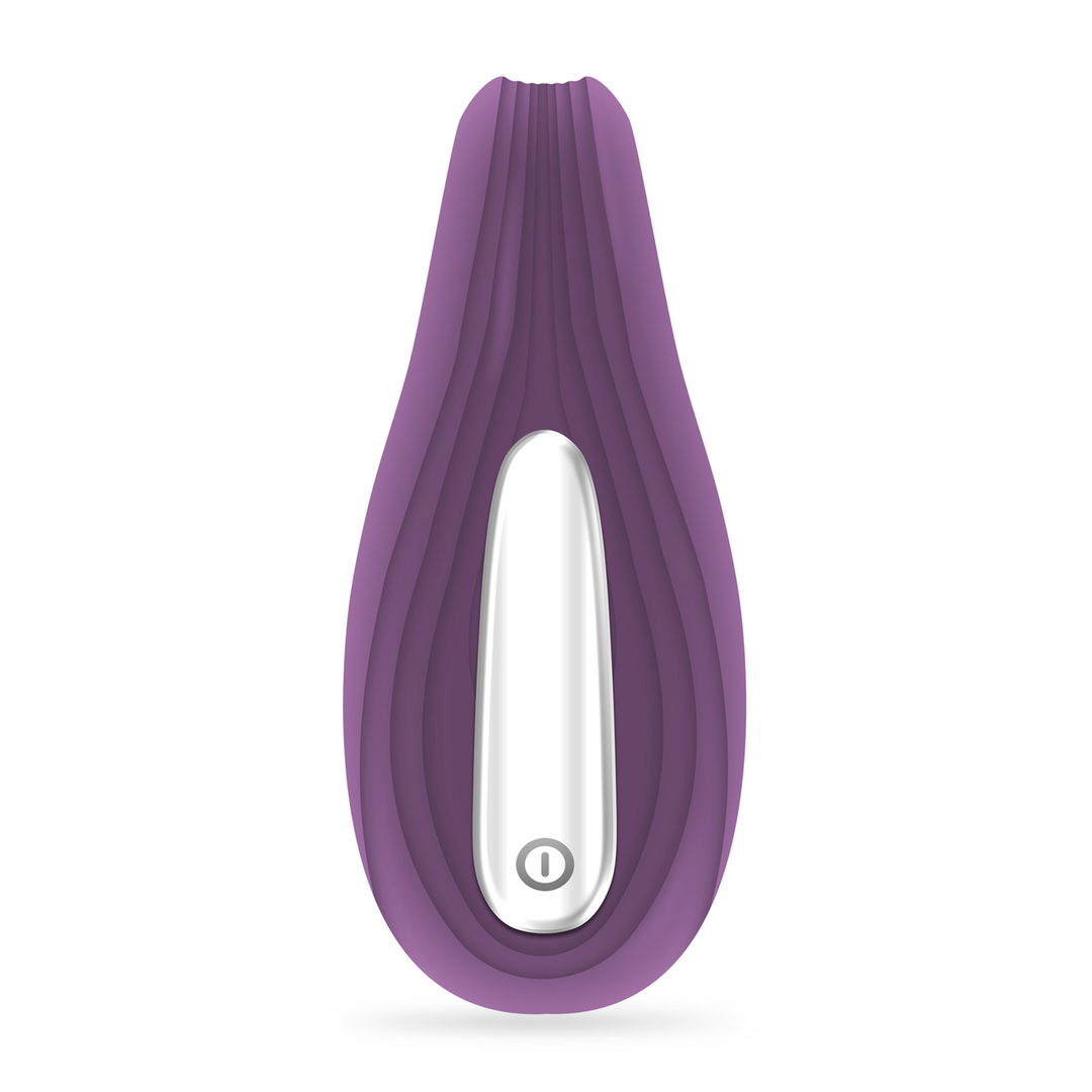 Pleasuriser - Rechargeable Vibrator with Waterbased Lubricant - 1.7 fl oz / 50 ml - Purple - Afbeelding 3