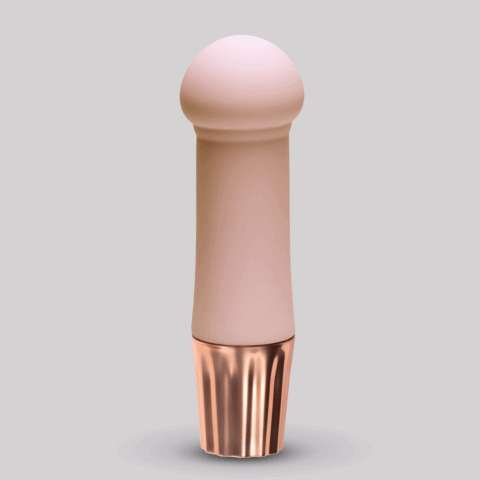 Mellow Puff - Mini Wand Vibrator - Roze