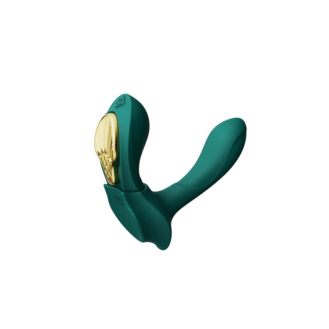Aya - Draagbare Vibrator - Turquoise Groen - Afbeelding 3
