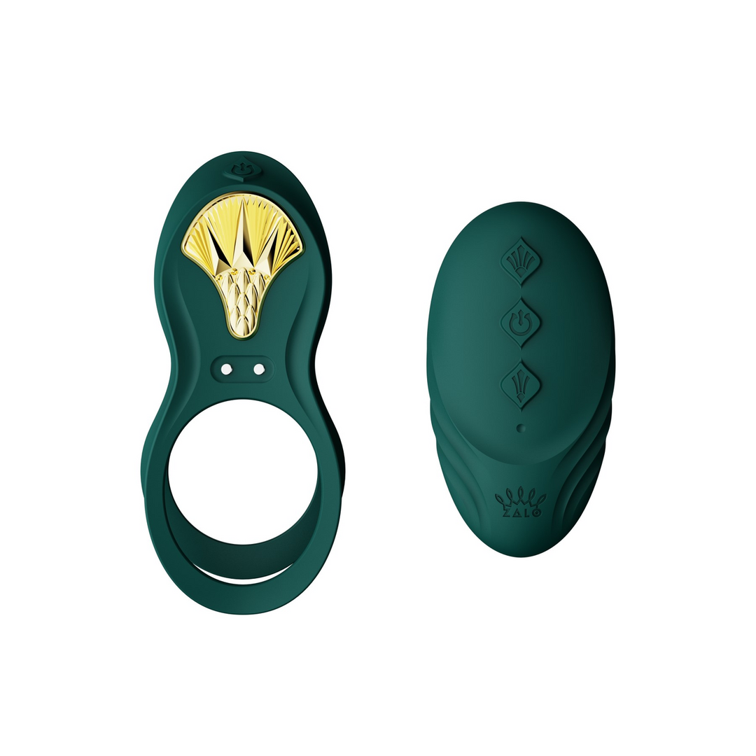 BAYEK - Draagbare Vibrator - Turquoise Groen - Afbeelding 3