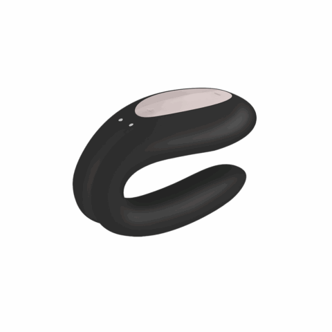 Double Joy - Partner Vibrator - Zwart