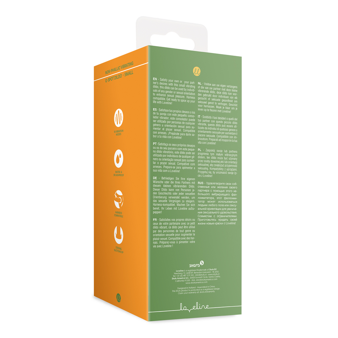 Niet-Falisch Vibrerende Dildo - Klein - Bosgroen - Afbeelding 3