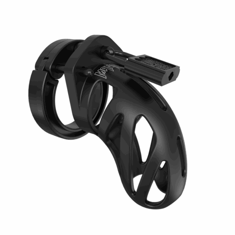Model 24 - Chastity Cage - 3.5'' / 9 cm - Zwart