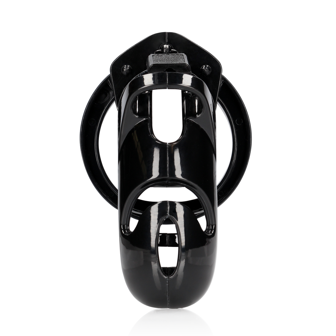 Model 26 - Chastity Cage - 4.5'' / 11,5 cm - Zwart - Afbeelding 3