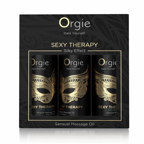 Sexy Therapy - Sensuele Massage Olie Set - Mini Maat