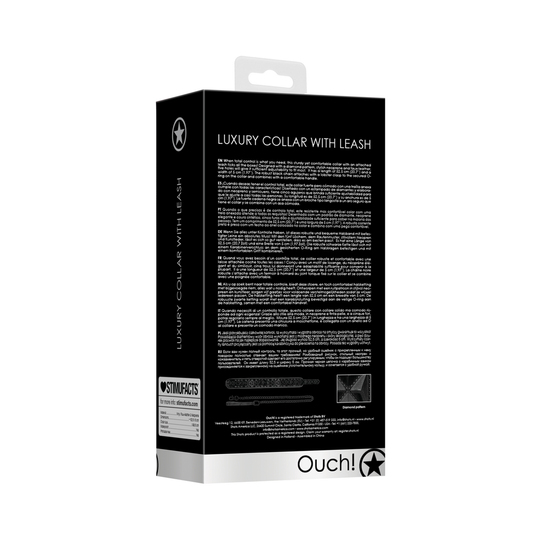 Halsband met Leash - Afbeelding 3