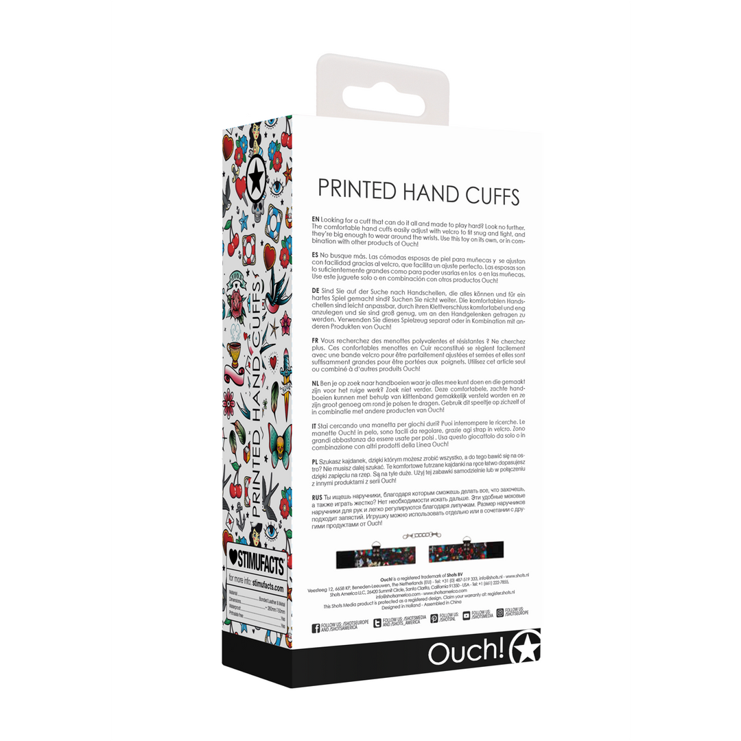 Bedrukte Handboeien - Afbeelding 3