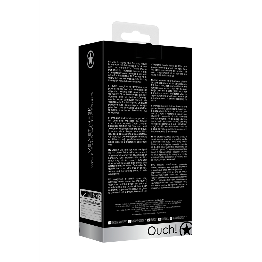 Masker met Ogen en Mondopening - Afbeelding 3