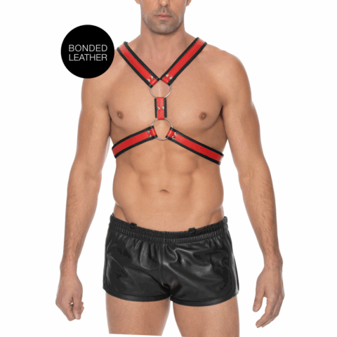 Schotse Leren Harnas - L/XL