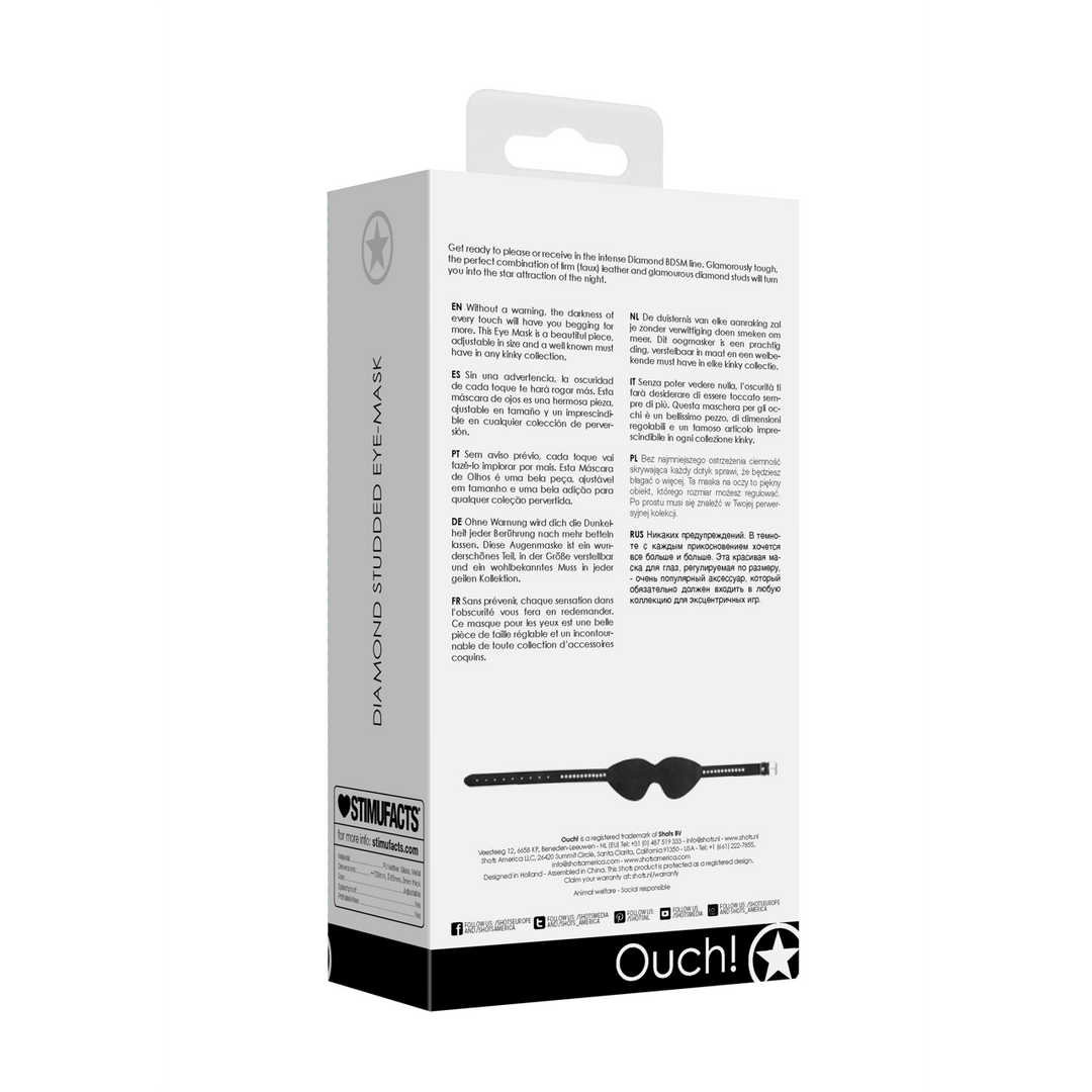 Diamant Studded Oogmasker - Afbeelding 3