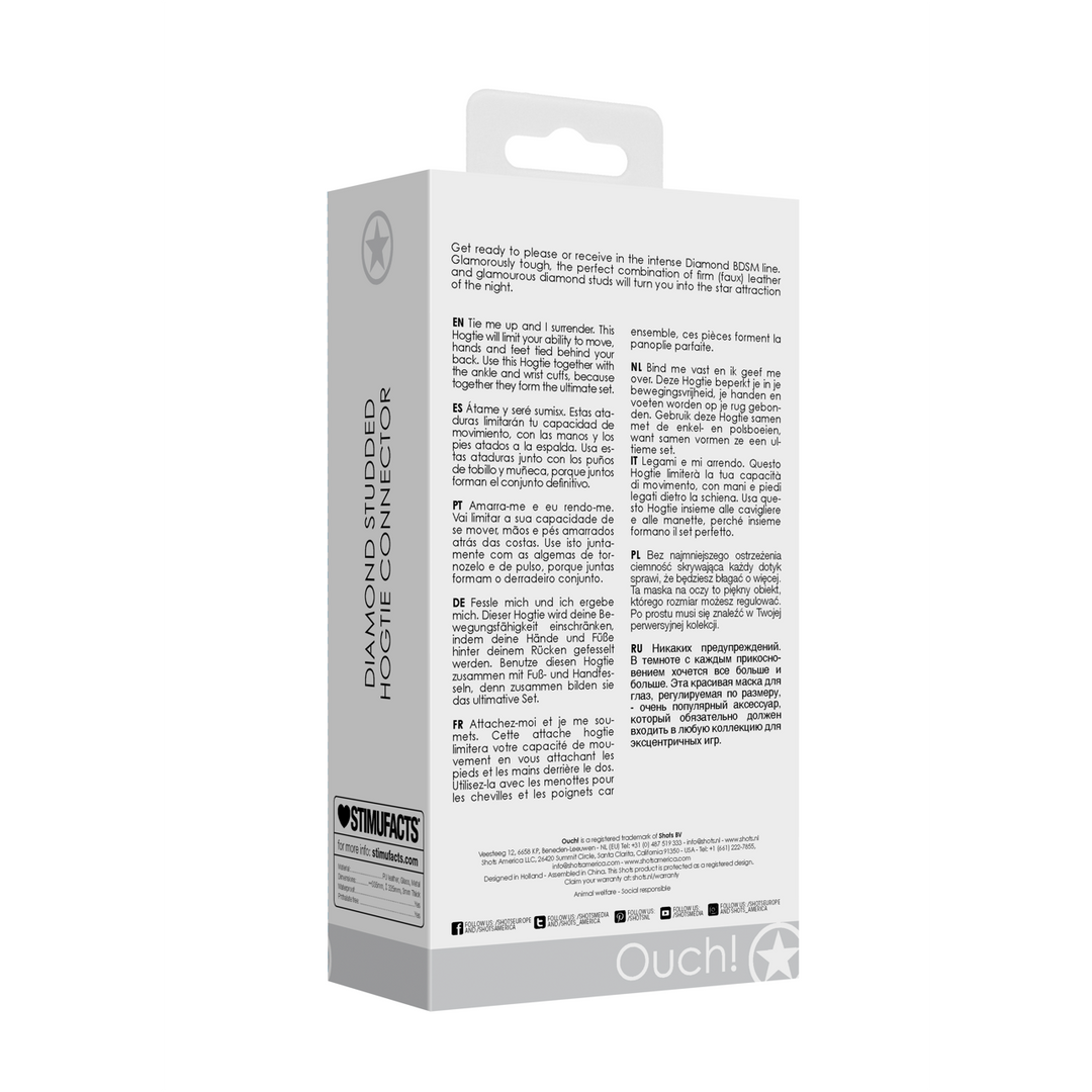 Diamantgestikte Hogtie - Afbeelding 3