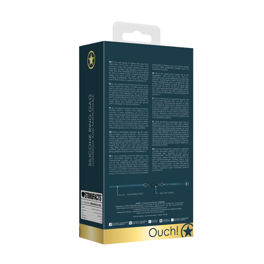 Siliconen Open Ring Gag - Afbeelding 3