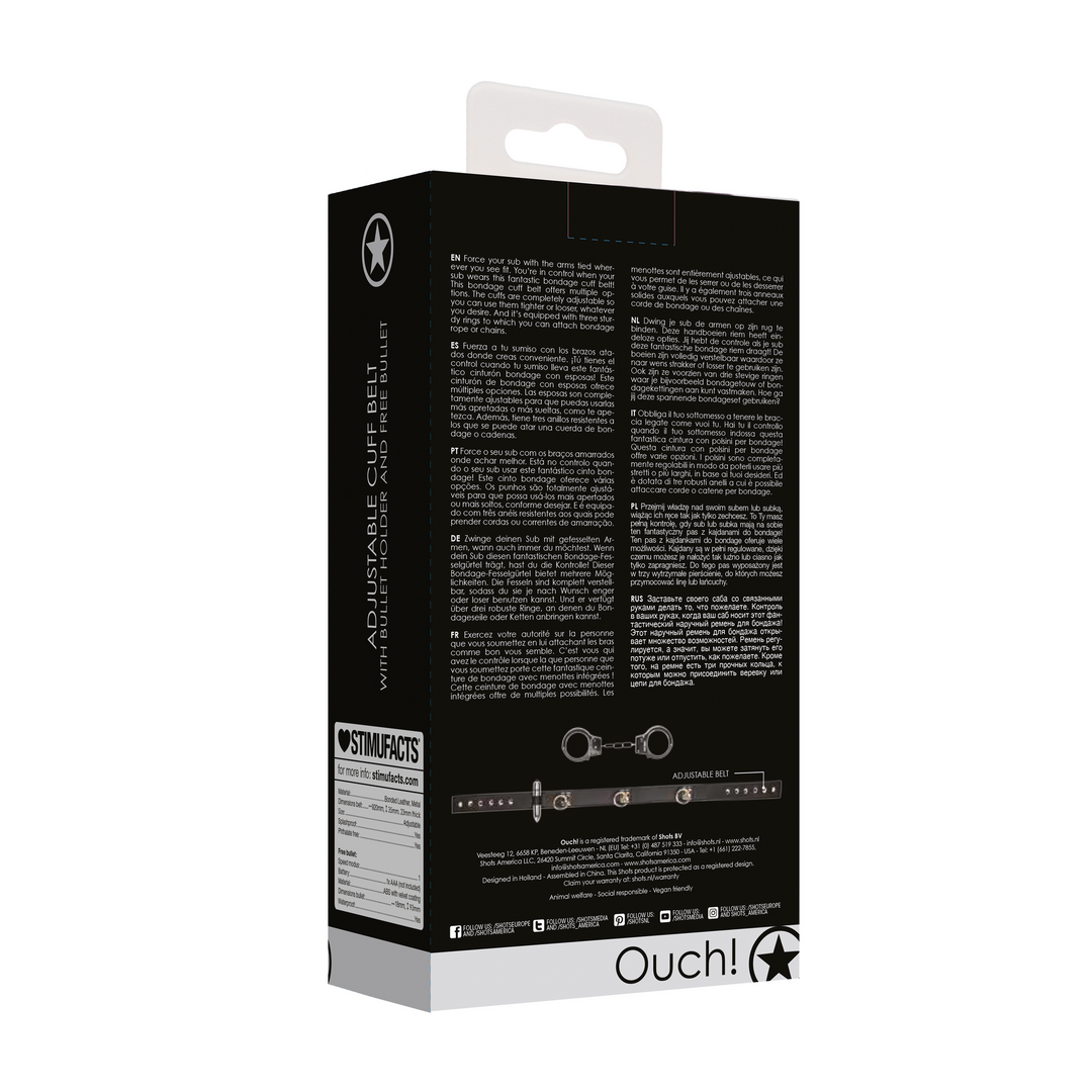 Adjustable Cuff Belt - Afbeelding 3